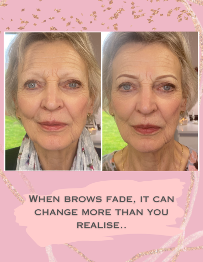 powder brows results